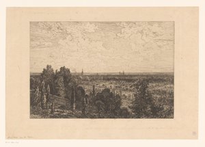 Vue de Cenon - Maxime François Antoine Lalanne