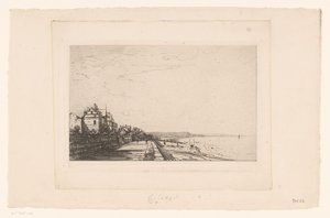 Vue de Villers - Maxime François Antoine Lalanne