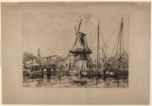 À Haarlem - 1877 - Maxime Lalanne