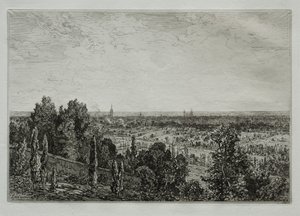 Bordeaux, Vue de la Côte de Cénon - Maxime Lalanne
