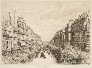 Boulevard Montmartre, Paris - Maxime Lalanne