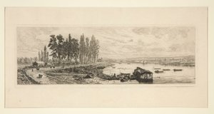 La Seine à Argenteuil - Maxime Lalanne