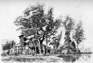 Les Acacias, c1850-1895 1924 - Maxime Lalanne