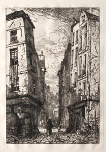 Rue des Marmousets (Vieux Paris) - Maxime Lalanne