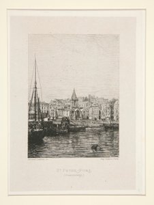 St. Peter-Port, Guernesey, pl. 1 de la suite Chez Victor Hugo - Maxime Lalanne