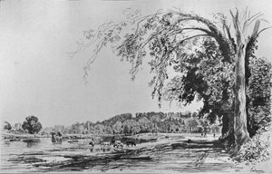 Vue de Richmond depuis la Tamise - Maxime Lalanne