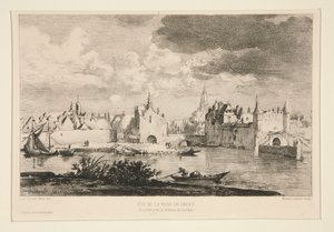 Vue de la ville de Delft - Maxime Lalanne