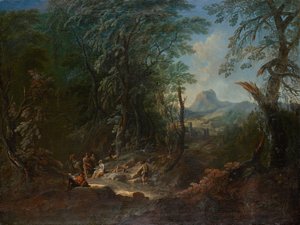 Paysage forestier "Matin"