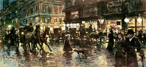 La Ringstrasse la nuit, Vienne
