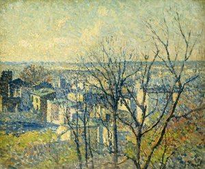 Sur les toits, 1890-95 - Maximilien Luce