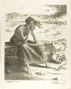 Sa Majesté la Famine, Reine de Sicile - Maximilien Luce