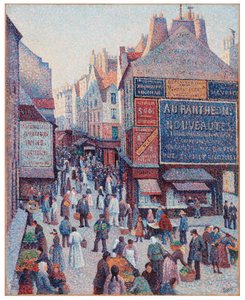 La Rue Mouffetard - Maximilien Luce