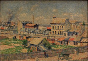 La rue Damrémont à Montmartre - Maximilien Luce