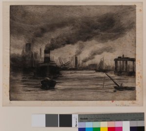 Port de Rotterdam - Maximilien Luce