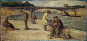 Le Quai Malaquais, avant 1936 - Maximilien Luce