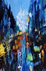 Lumières de la ville (abstraites)