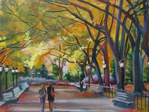 Promenade dans le parc en automne - Maxine Shore