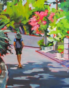 Promenade dans le jardin en été - Maxine Shore