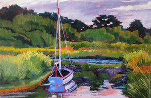 Le voilier « Tranquil Marsh » - Maxine Shore