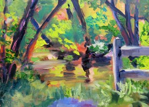 Reflets de la forêt en pleine effervescence - Maxine Shore