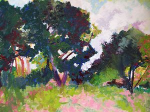 Un paysage estival éclatant - Maxine Shore
