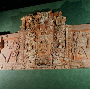 Masque architectural, Campeche, péninsule du Yucatán, Mexique - Mayan Mayan