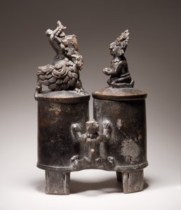 Vase à double chambre, Guatemala ou Mexique