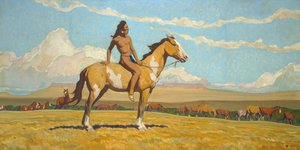 Le garçon poney - Maynard Dixon