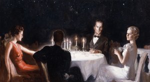 Dîner sous les étoiles - McClelland Barclay