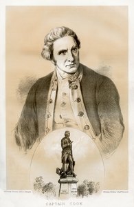 Capitaine James Cook, officier de marine et explorateur britannique du XVIIIe siècle, 1879 - McFarlane and Erskine
