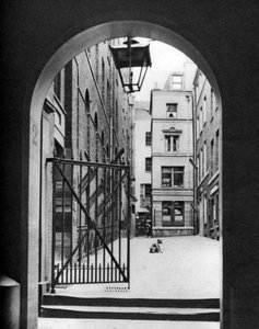 Mitre Court près du Temple, Londres, 1926-1927 - McLeish