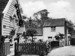 Cottages en bois près de Hadley Green, Londres, 1926-1927 - McLeish