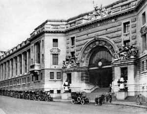 Gare de Waterloo, Londres, 1926-1927