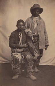 Nos éclaireurs et guides en 1863 à Baton Rouge, Louisiane, 1863 - McPherson and Oliver.