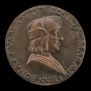 Francesco Bonatti, avocat mantouan [avers], vers 1510 - Mea