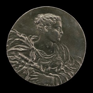 Jeune femme de Venise en robe et manteau, vers 1563 - Medallist A.A.