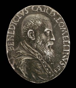 Benedetto Lomellini de Gênes, cardinal (recto) - Medallist T.R.