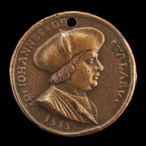 Jean de Talaru, décédé en 1550, chanoine de Fourvière 1517, 1518 - Medallist of 1518