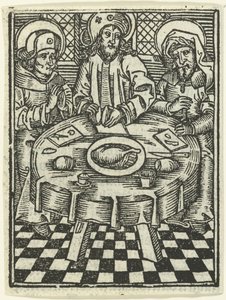 Le repas à Emmaüs