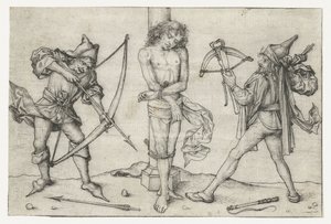 Saint Sébastien avec des archers