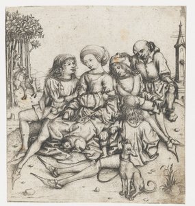 Les joueurs de cartes - Meester van het Amsterdamse Kabinet