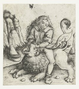 Samson vainc le lion (Histoire de Samson)