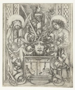 Blason avec les Arma Christi - Meester van het Amsterdamse Kabinet