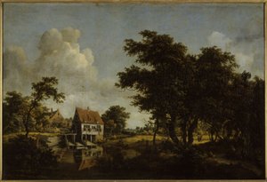 Les Moulins, entre 1664 et 1668 - Meindert Hobbema