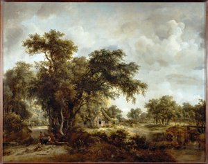 La ferme ... - Meindert Hobbema