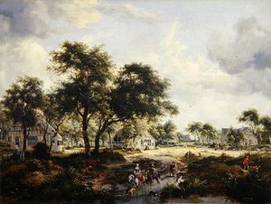 Paysage boisé - Meindert Hobbema