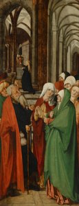 Présentation de Marie au Temple - Meister der Oberfalkensteiner Altarflügel