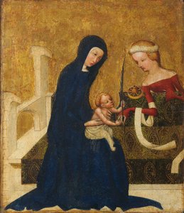 Mariage mystique de Sainte Catherine - Meister von Heiligenkreuz