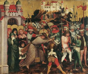 Portement de croix du Christ - Meister von Laufen