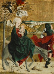 La fuite en Égypte - Meister von Mondsee
